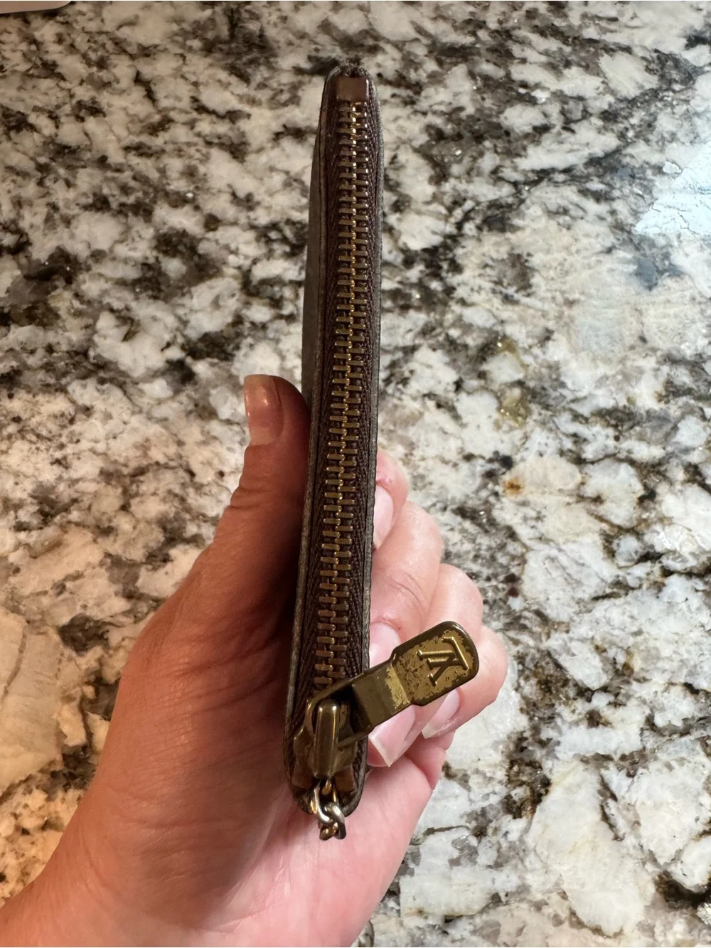 Louis Vuitton Brown Monogram Key Kles